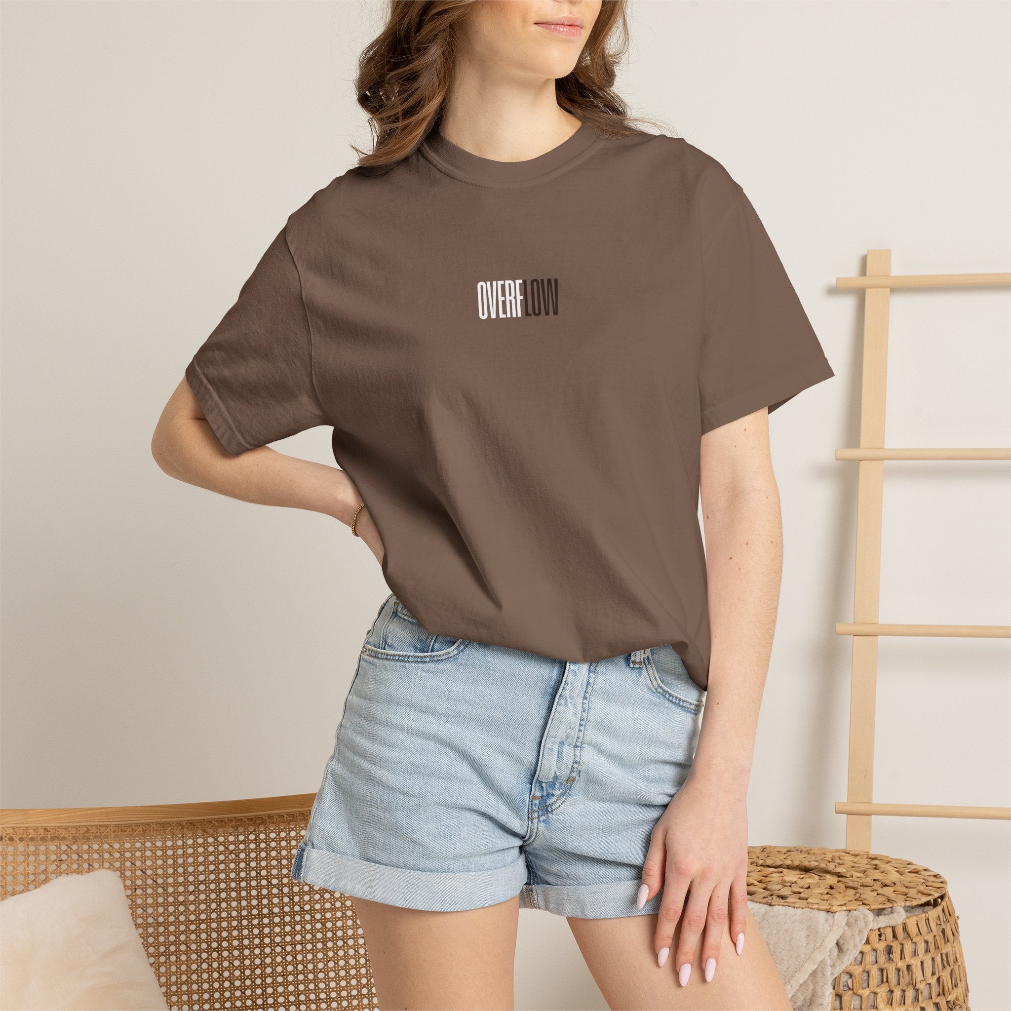 Overflow Low - Brown T-shirt